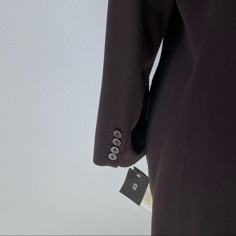 NWT Valerie Stevens brown jacket 14 - Picture 6 of 10